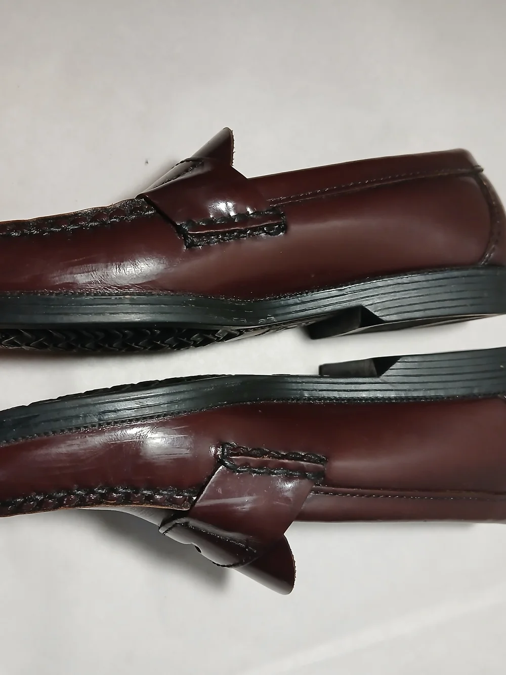 Sperry Kids Burgundy Leather Penny Loafers Sz. 13M